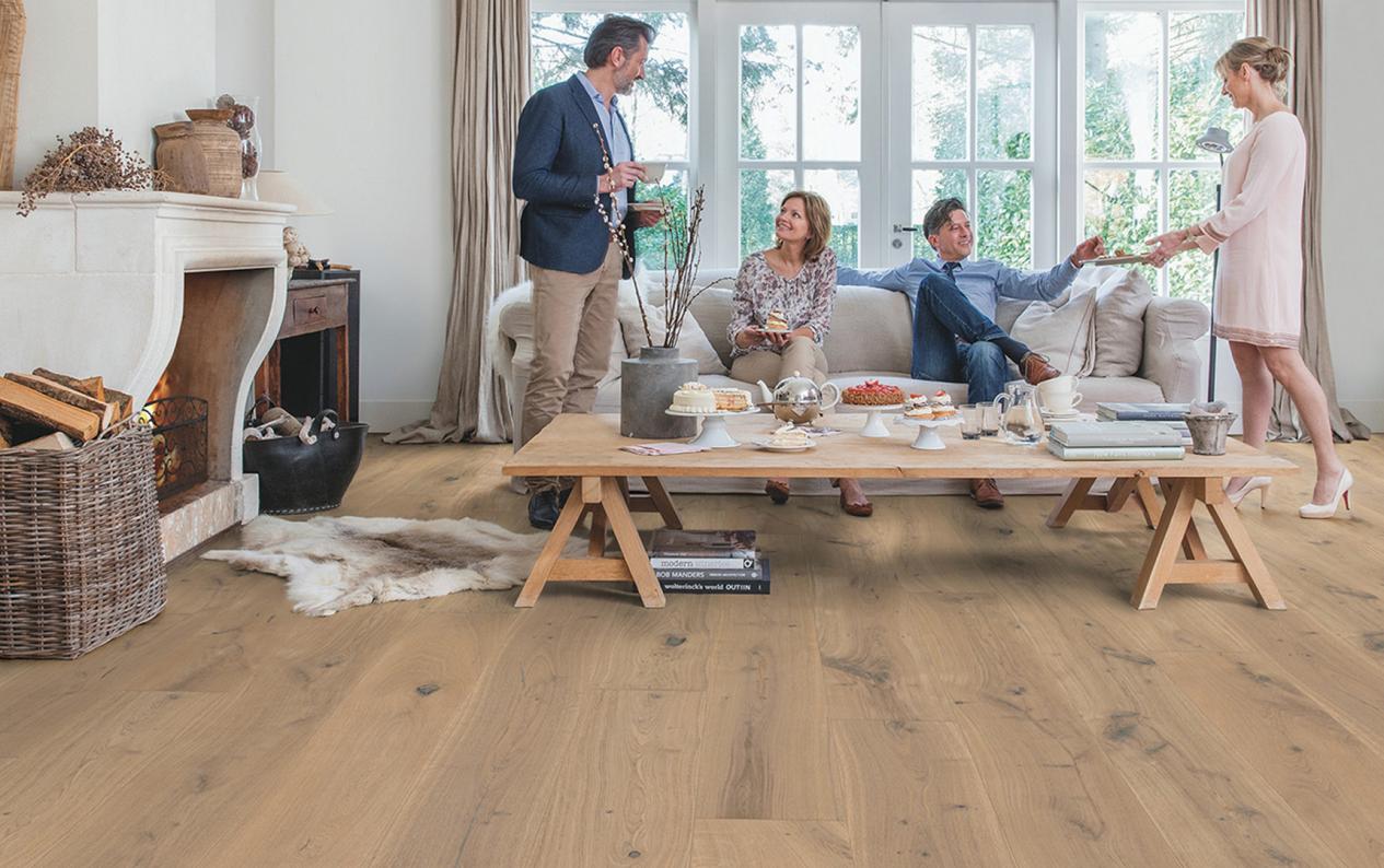 得高实木复合地板用匠心为人们打造艺术家 图片1