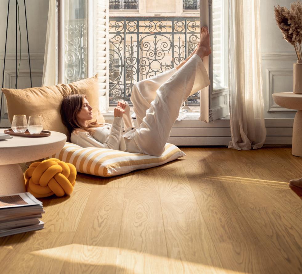 踏在得高实木复合地板上的真实而温暖的生活 图片2